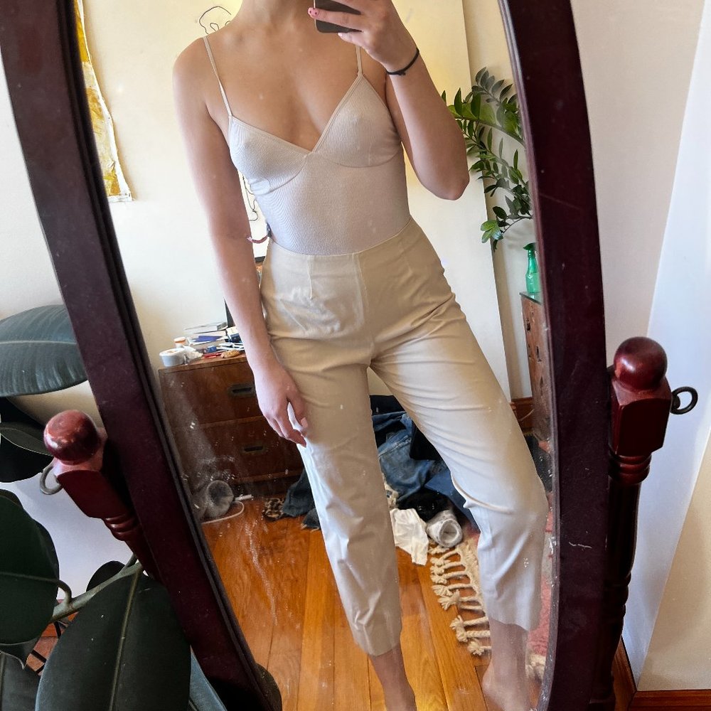 Cream Italian Slacks